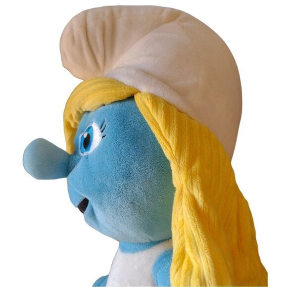 XL Smurfette The Smurfs‎ 21” Large Plush Stuffed Toy 2011 Jakks Pacific - Picture 6 of 8